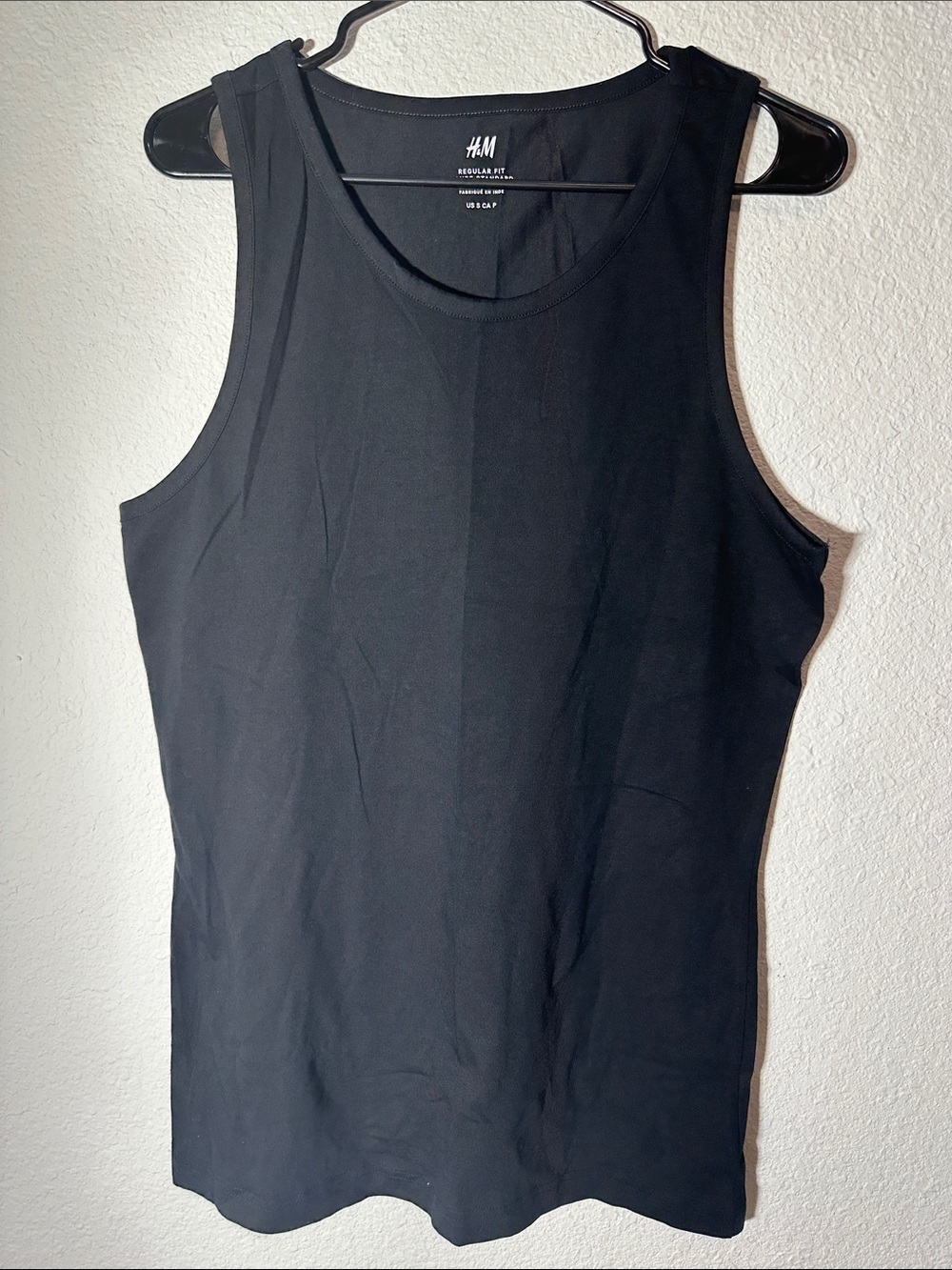 Brand New H&M Men’s Black Sleeveless Tank Top